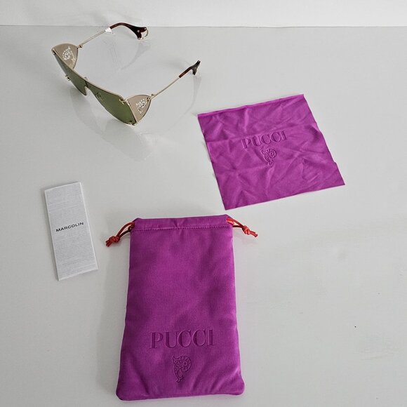 PUCCI Oversized Shield Sunglasses-NWOT! 🆕🆕🆕 - Picture 2 of 14